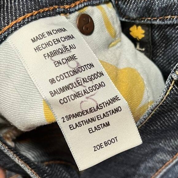 Lucky Brand Jeans Zoe Boot Cut Women Sz 6/28 Americana Classic Western Denim - Picture 3 of 10